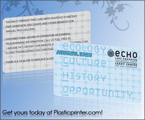 Plastic Membership Card Printing Sample 10 