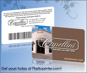 Plastic Membership Card Printing Sample 3 